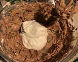 A picture of step 3 of Mascarpone Cream (or Frosting).