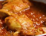 A picture of step 5 of Easy chicken curry with rice.