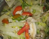 Foto langkah ke 4 dari resep Sawi putih tumis teri endezzzz.