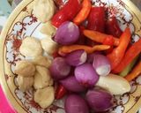 Foto langkah ke 5 dari resep Lalapan terong lauk tempe tepung.