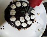 A picture of step 11 of No Oven Decadent Chocolate Cake.