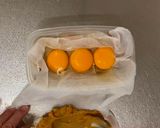 A picture of step 3 of Miso Egg York.