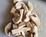 Une image de l'étape 2 de Gratin de crozet champignon/lardon/poulet.
