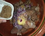 A picture of step 3 of Chinioti mutton kunna😋🍲.