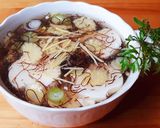 Hình bước làm 3 của món Soup rong tóc tiên chay