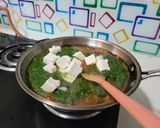 सूखी लहसुनी पालक पनीर की रेसिपी(sukhi lahsun palak paneer ki recipe in hindi) रेसिपी चरण 3 फोटो