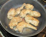Laskagombás nyúl kapros túrógombóccal recept fázis 3 fotója