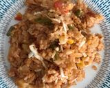 Foto del paso 3 de la receta: Calentado de arroz con pollo