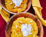A picture of step 6 of Makhandi halwa.