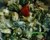 A picture of step 6 of Sauteed Black Nightshade.