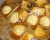 Foto langkah ke 5 dari resep Semur tahu telur.