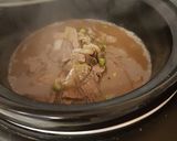 A picture of step 11 of Steak Onion and Veg in a gorgeous Gravy.😘.