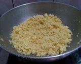 A picture of step 4 of Rava Ladoo.