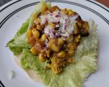 Foto del paso 9 de la receta: Wrap🌯🍆 de salteado de coliflor, berenjena y maíz🌽 tierno🥙🌯