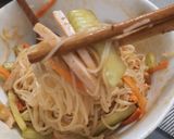 Hình bước làm 4 của món Bún trộn vét tủ