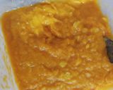 A picture of step 2 of Mango shake.