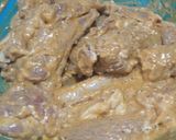 A picture of step 2 of Mutton masala chops.