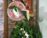 A picture of step 2 of Refreshing watermelon smoothie.