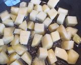 Foto del paso 2 de la receta: Fricasé de Carne con Vainitas, Arvejas, Zanahoria y Papas Fritas