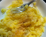 Foto del paso 3 de la receta: Boniatos rellenos de boloñesa de Soja y cheddar