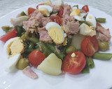 Foto del paso 1 de la receta: Ensalada de patata con judías verdes