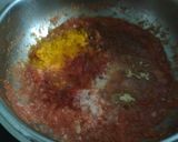 A picture of step 4 of Matar Paneer.