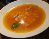 A picture of step 8 of Canarian Chicken Noodle Soup (Stovetop and Pressure Cooker).