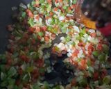 A picture of step 4 of Hot N Sour Soup.