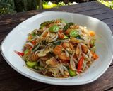 Foto langkah ke 4 dari resep Oseng Tauge Ikan Asin.