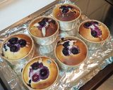 A picture of step 4 of Blueberry Muffins for Small Ovens.