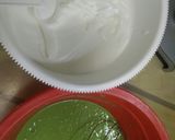 Foto langkah ke 3 dari resep Pandan Ogura Cake.