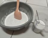 Foto langkah ke 1 dari resep Mochi pandan isi kacang.