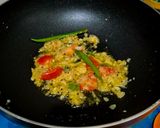 A picture of step 3 of Chana Masala.