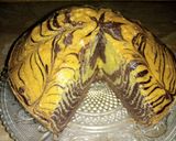 A picture of step 6 of Zebra Cake Recipe.