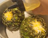 鹽焗朝鮮薊 Salt-Baked Artichokes的食譜步驟6照片