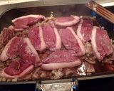 Foto del paso 5 de la receta: Magret de pato con cebolla y setas y salsa especial de frambuesa