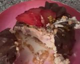 Foto del passaggio 7 della ricetta Cupolette di Cioccolato con Cheesecake alle Fragole