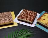Foto langkah ke 15 dari resep TANPA TERIGU TANPA MIXER TANPA OVEN | CAKE KETAGIH SUPER LEMBUT.