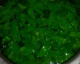 A picture of step 1 of Palak paneer.