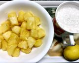 A picture of step 1 of Pineapple Jam.