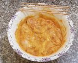 A picture of step 13 of Chicken tandoori tikka boti in frying pan.