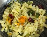 A picture of step 6 of Raw Papaya Raita.