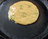 A picture of step 3 of Roti cheela.