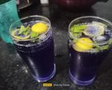 A picture of step 4 of Butterfly Pea Flower Mojito.