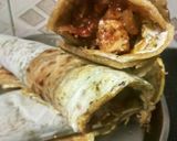 A picture of step 5 of Italian style egg sausage roll.
