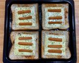 Foto langkah ke 5 dari resep Pizza Roti Tawar (Pizza Toast) ala Mama3KIA.