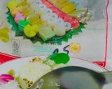 Foto langkah ke 6 dari resep Kue Putu Pandan (Cetakan daun pisang).