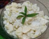A picture of step 4 of Macorani salad.