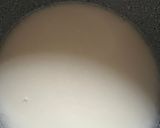 A picture of step 1 of Cappuccino custard.