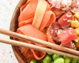 Easy HOMEMADE Teriyaki Tuna Poke Bowl recipe step 2 photo